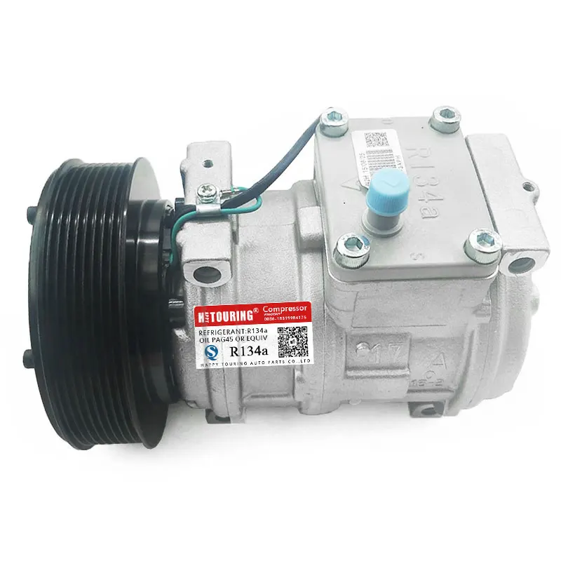 Компрессор кондиционера для автомобиля John Deere 10PA17C AH169875 AN221429 RE196923 RE46609 RE69716 SE501459