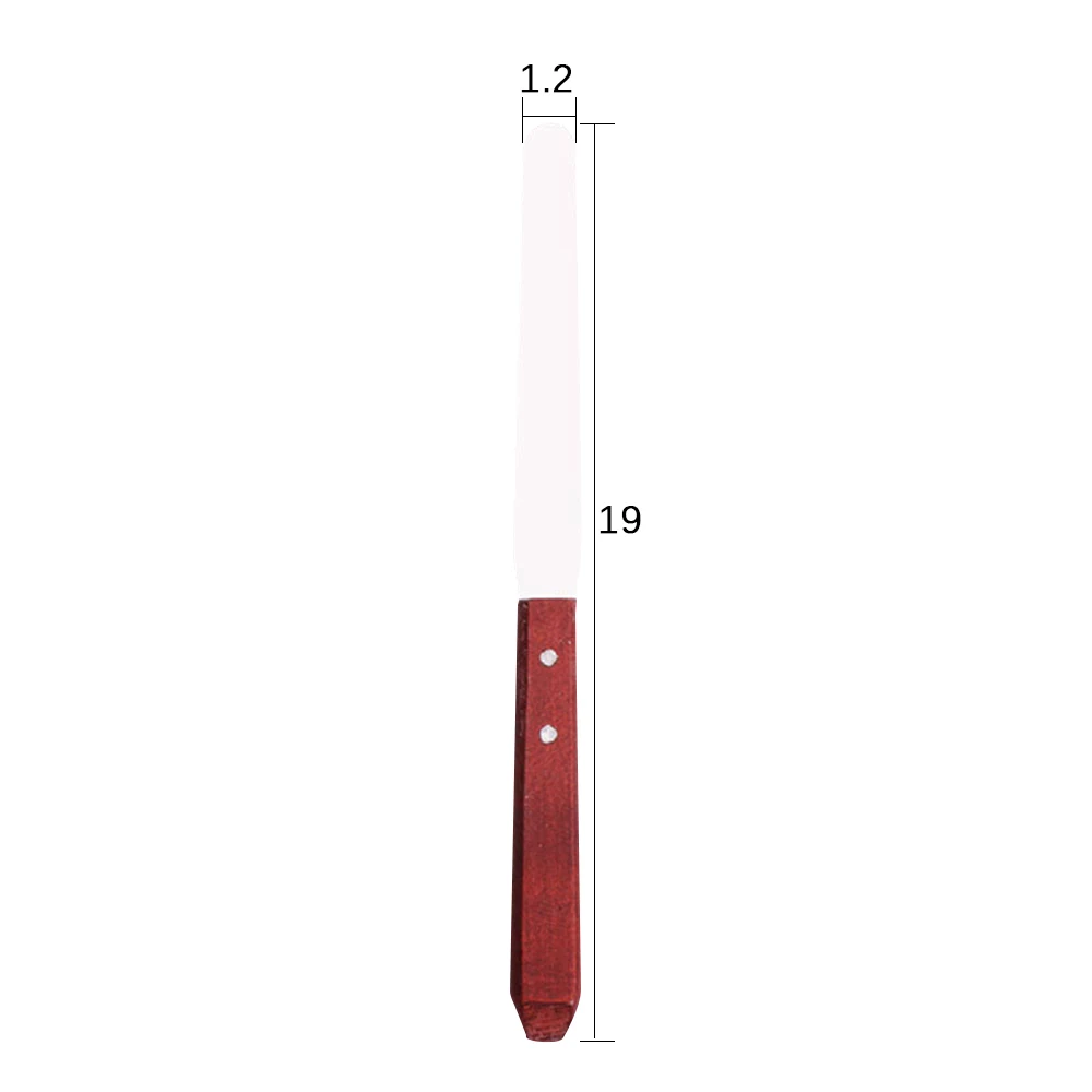 

Palette Knife Painting Stainless Steel Spatula Palette Knife Oil Paint Metal Knives Wood Handle, Painting Knife Mixing Scraper