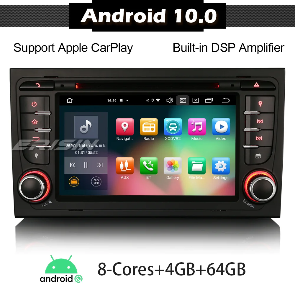 8178 автомагнитола автомобильный стерео DVD-плеер для AUDI Audi A4 S4 RS4 SEAT EXEO DAB + Bluetooth OBD