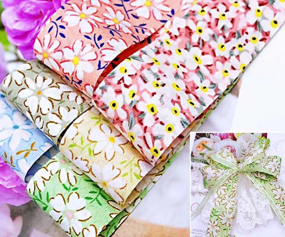 

Двухсторонняя лента с цветами, толстая шифоновая лента «сделай сам», материал ручной работы для бантов, головных уборов, аксессуаров для волос, одежды, 10 мм/25 мм/40 мм