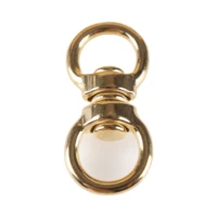 copper pet traction buckle universal swivel clothing necklaces leather goods luggage keychains decorative materials