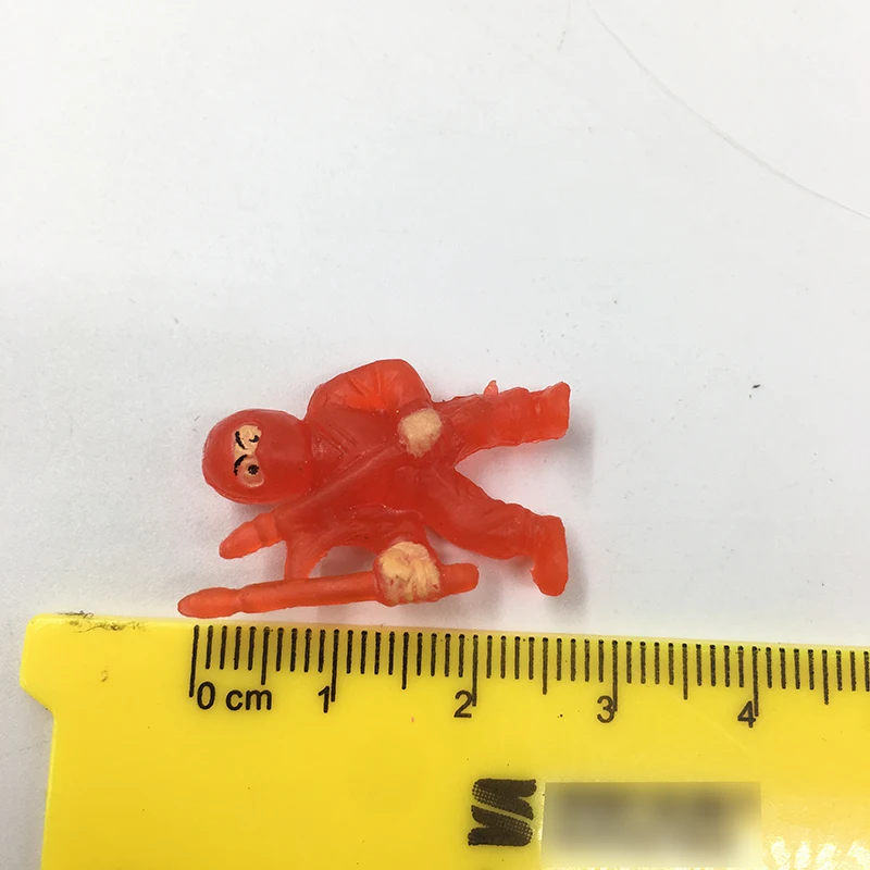 Фигурка ниндзя пластиковые игрушки нетоксичные цветные мини-капсулы аксессуары