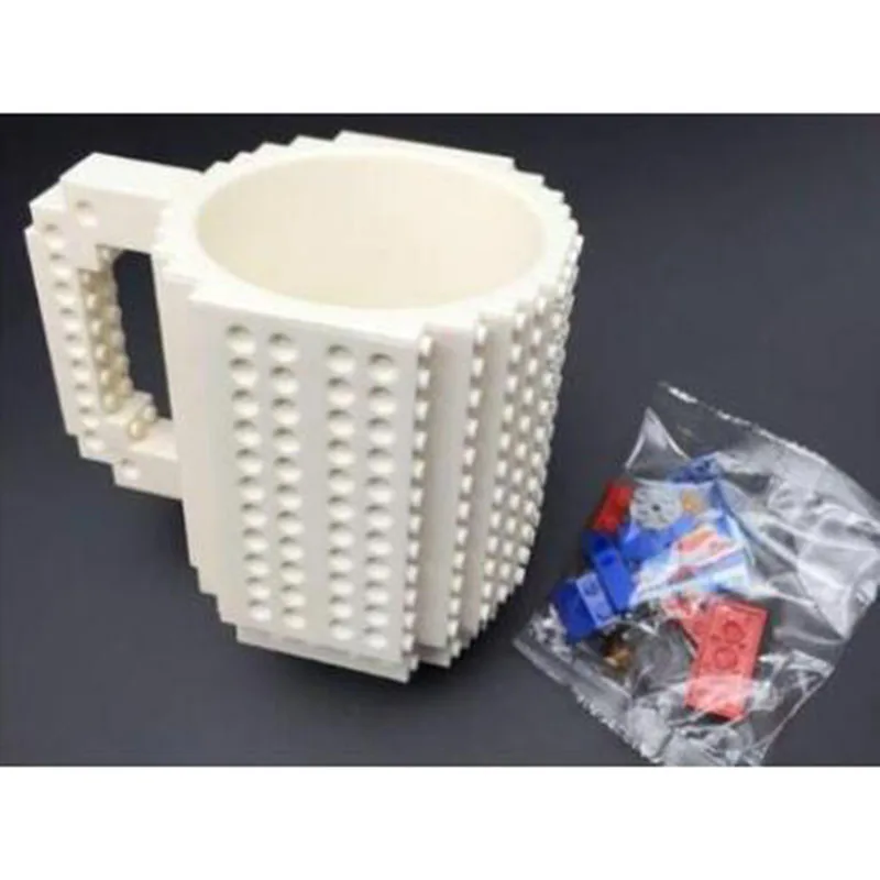 400 мл креативная молочная чашка кофейная разработанная из строительных блоков