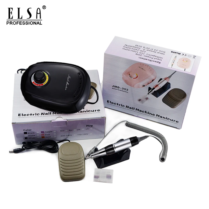 Профессиональная электрическая дрель для ногтей 35000 об/мин портативная