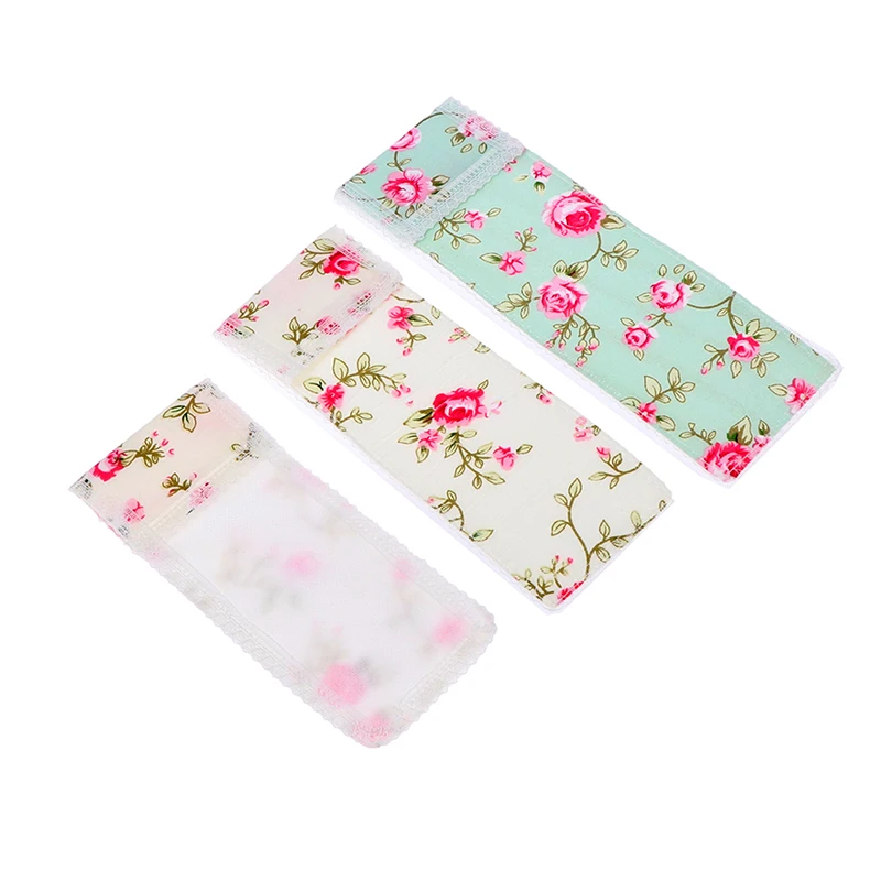 

TV Remote Control Case Air Condition Control Cover Textile Protective Bag TV Air Condition Protector Bolsos Floral 3 Size