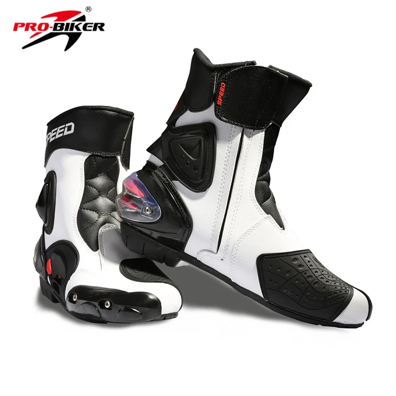 

Professional Motorcycle Boots Riding Tribe Microfiber Leather Motocross boots Riding sports road Motorboats