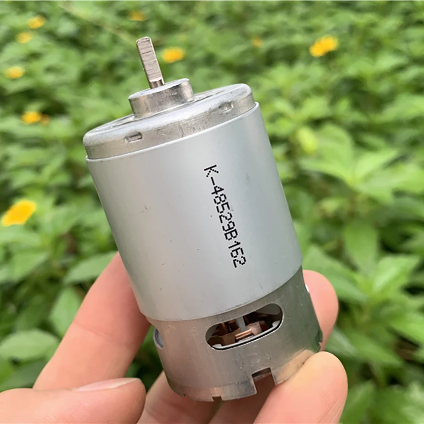 550 электродвигатель постоянного тока с угольной щеткой высокоскоростной