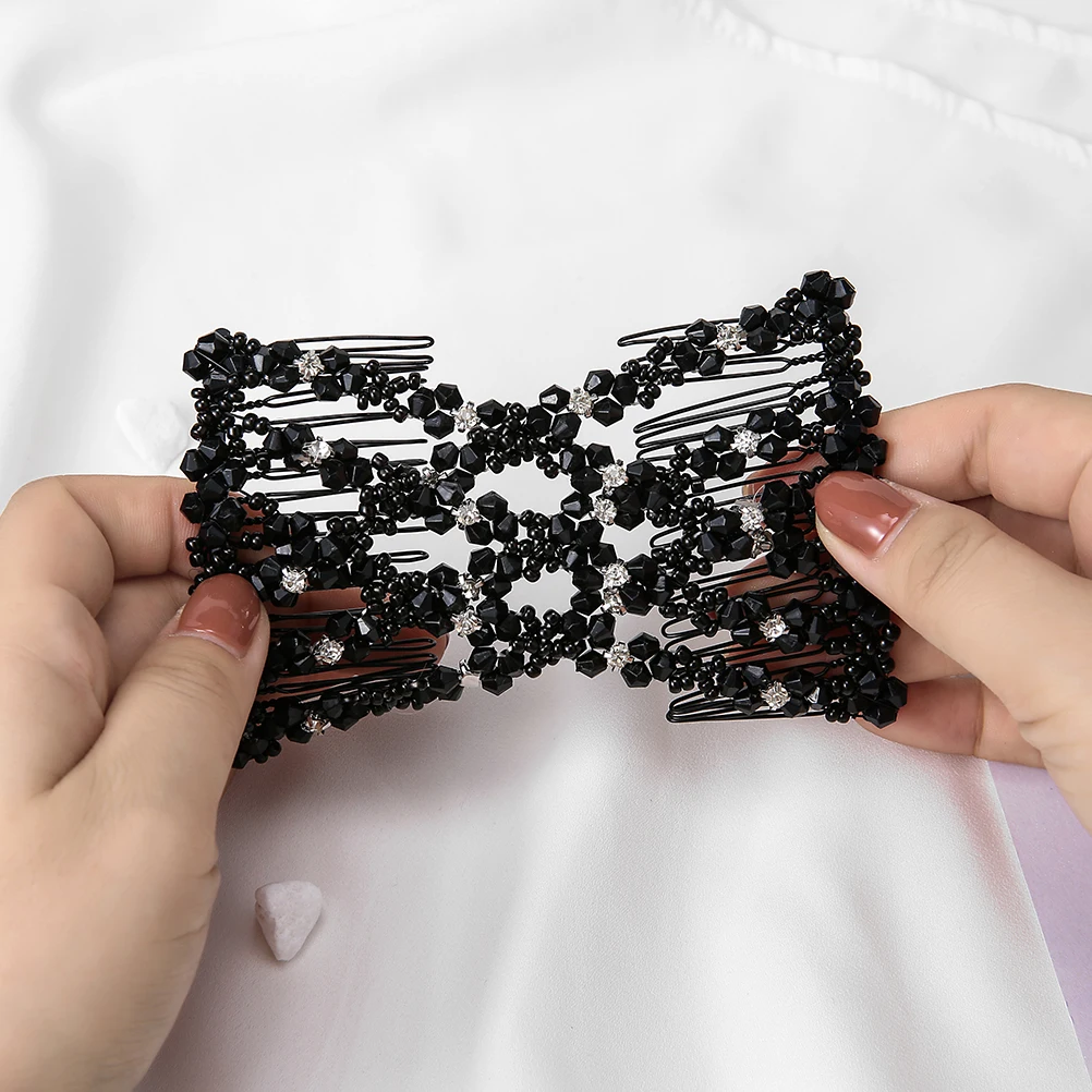 M MISM пластиковые жемчужные Волшебные гребни для волос Женские аксессуары женские