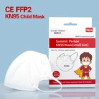 FFP2 5-слойный чехол 10 шт. KN95 маска для лица для детей из хлопка, костюмы для мальчиков и девочек, стилизованные под KN95 рот маски активированного угля дышащая респиратор