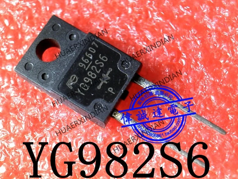 1 шт. новый оригинальный YG982S6R YG982S6 YG98256 TO-220F в наличии реальное изображение |
