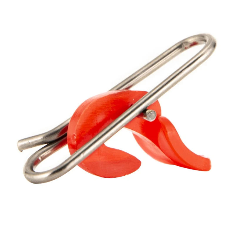 

10pcs/bag Fishing Hook Keeper PE Stainless Steel Lure Bait Holder Rod Gear tools