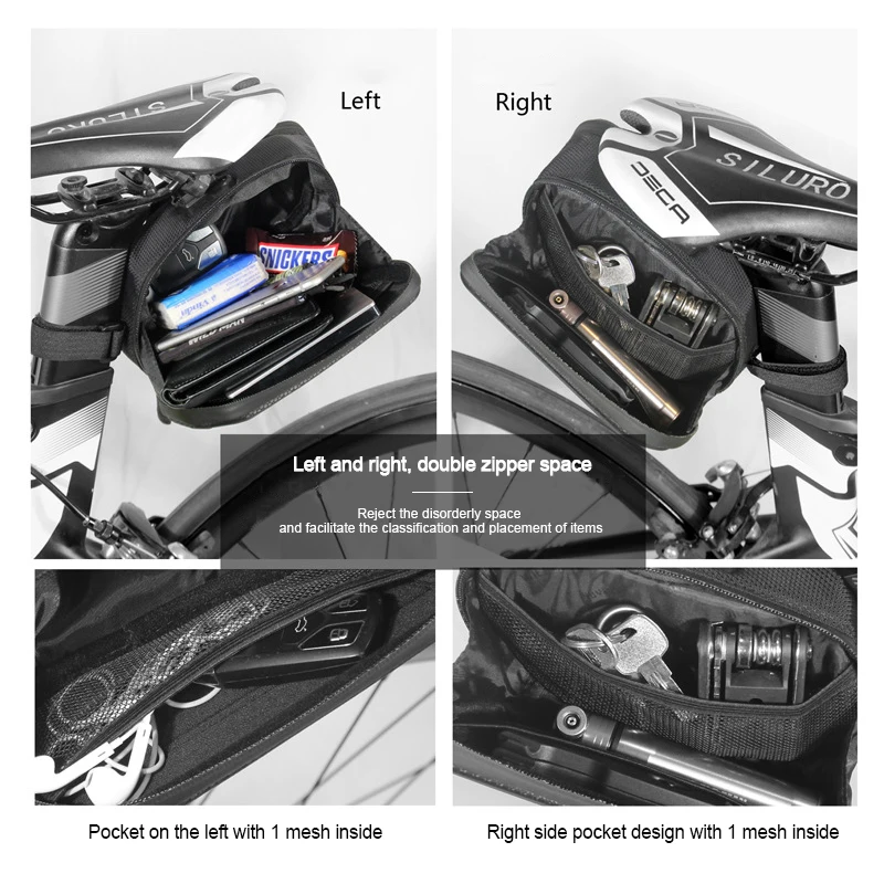 MTB портативная Водонепроницаемая велосипедная седельная сумка переносная для