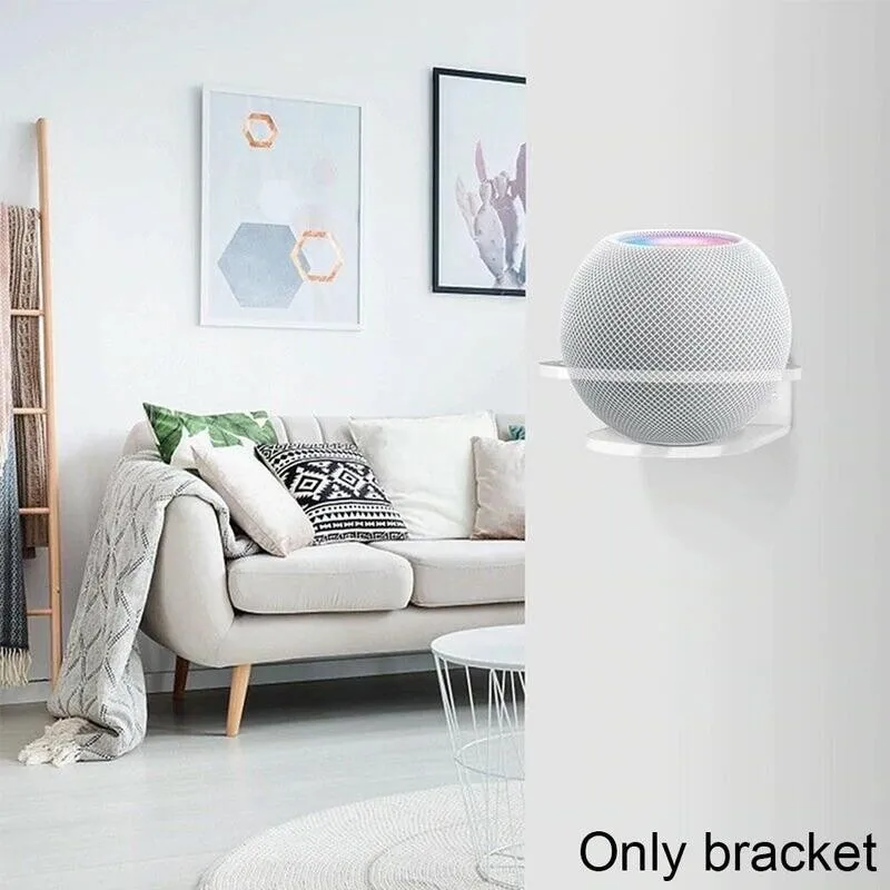 

Wall Mount Bracket For Homepod Mini Audio Bracket Smart Bracket Speaker Saving Space Hanger Wall Bracket Socket X4C7