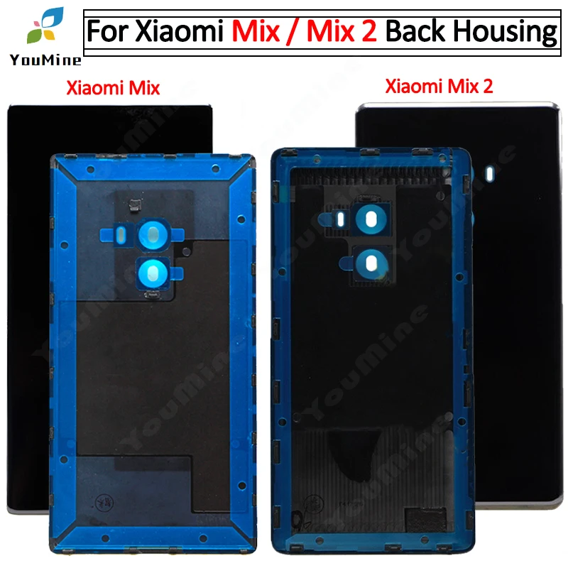 Замена для Xiaomi Mi Mix 2 Mix2 5 99 &quotкрышка батареи Дверь Корпус задняя крышка с Adhensive mix2