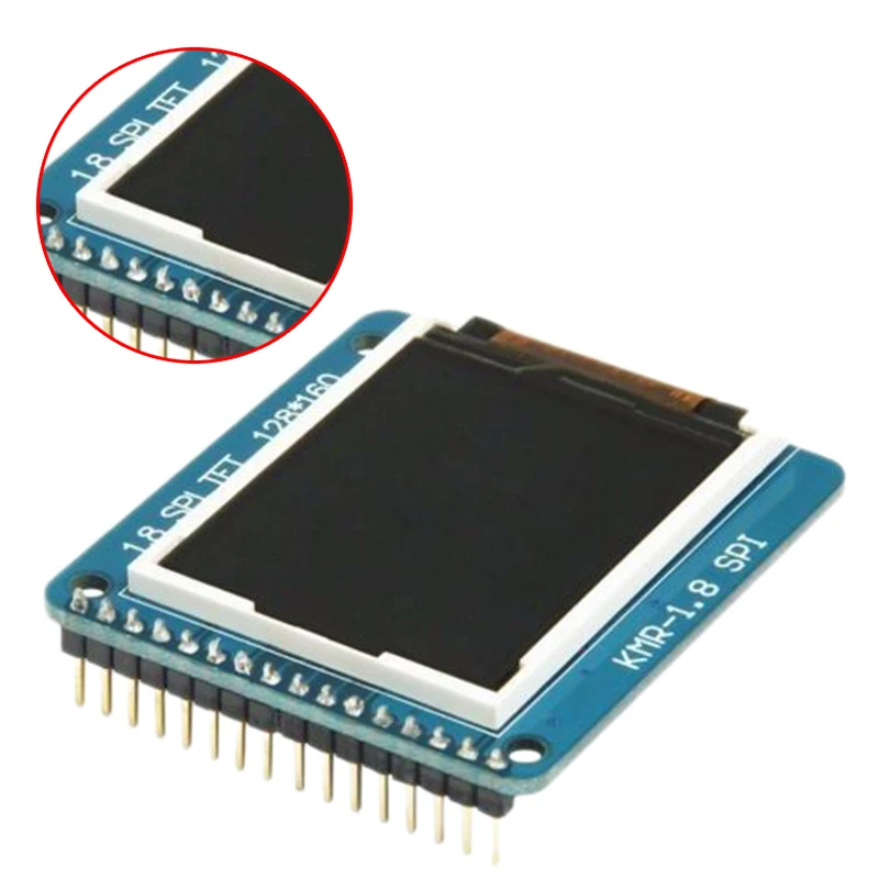1 8 дюймов ST7735R SPI 128x160 TFT ЖК-дисплей модуль Breakout PCB для Arduino | Компьютеры и офис