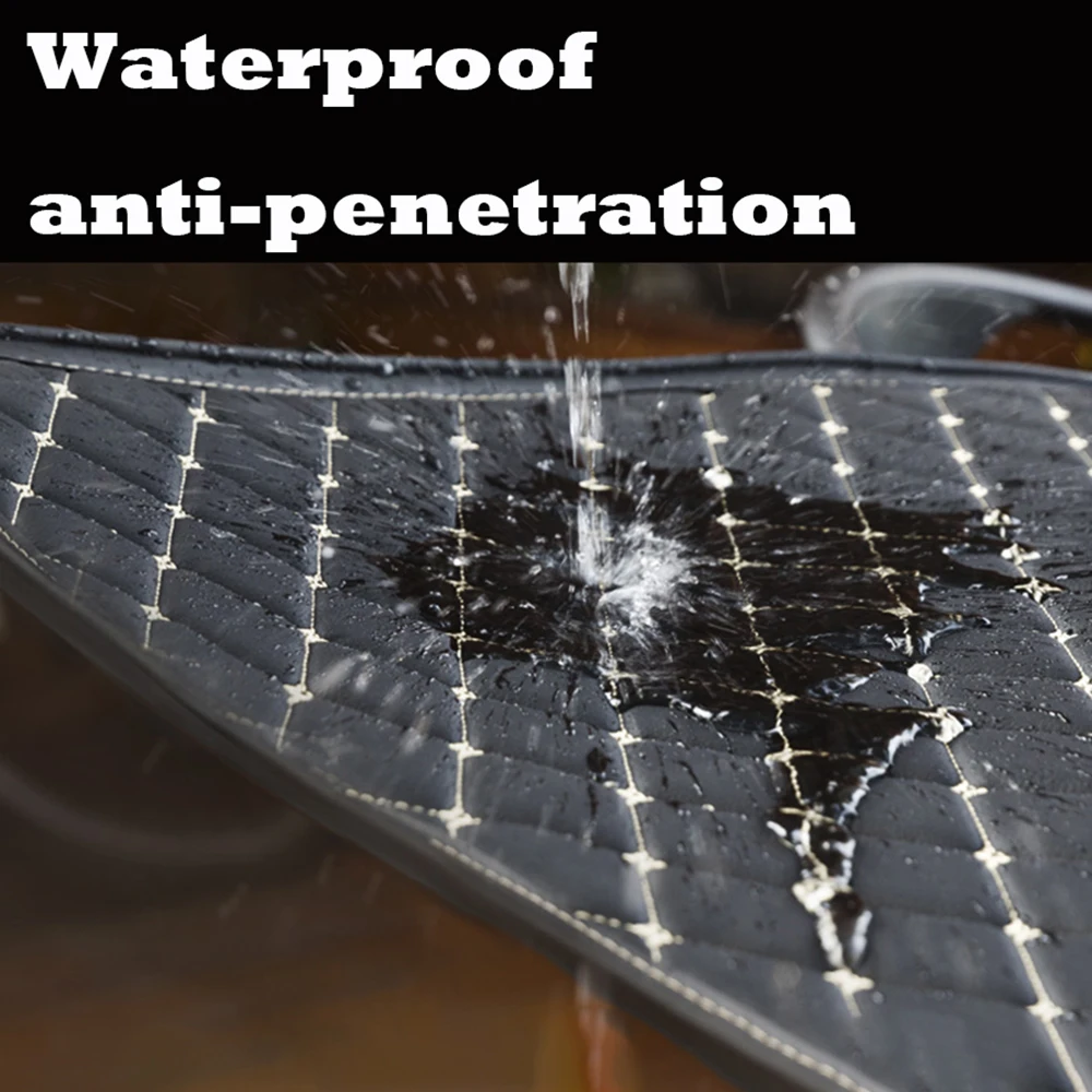 Коврик для багажника автомобиля из кожи с подкладкой для груза и защитной накладкой на багажное отделение для BMW 7 серии F01 740i 730i 750i 2008-2015 аксессуары для декорации.