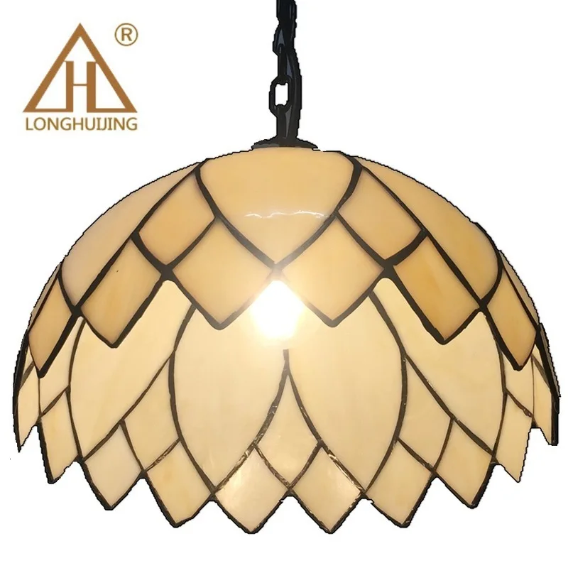 Витражный Стеклянный Подвесной Светильник Тиффани барокко подвесные