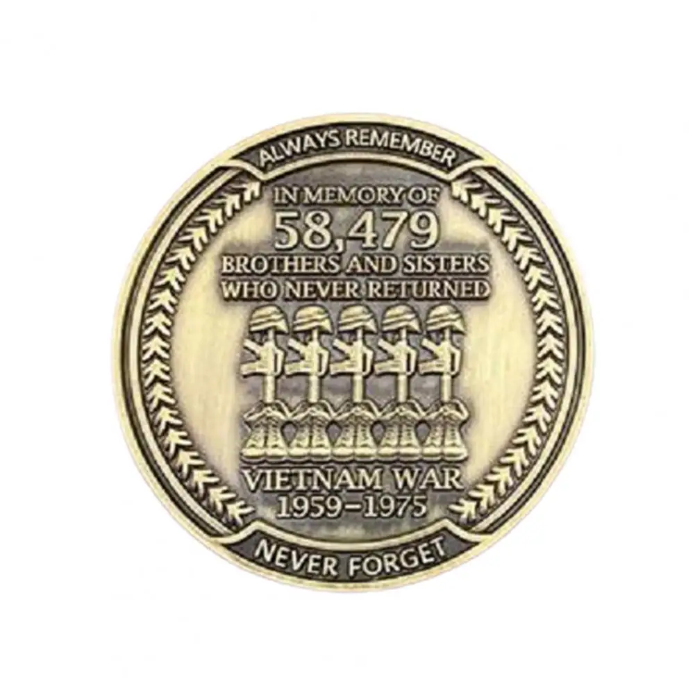 Вьетнамская памятная монета коллекция искусств металлическая Античная для