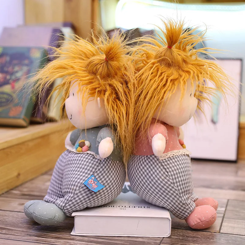 30 см/40 см Новинка милая мультяшная маленькая сестра плюшевые игрушки кукла