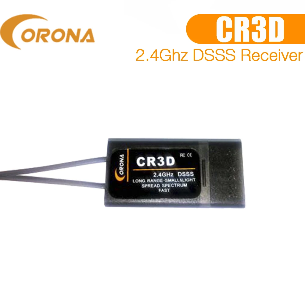 2 4G CR3D Корона 3 канальная мини приемник DSSS для CT8F/CT8J RF пресс формы|Детали и