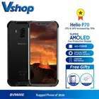 Усиленный смартфон Blackview BV9600E, водонепроницаемый мобильный телефон, 4 Гб + 128 ГБ, Helio P70, на базе Android 9,0, AMOLED экран 6,21 дюйма, 5580 мАч