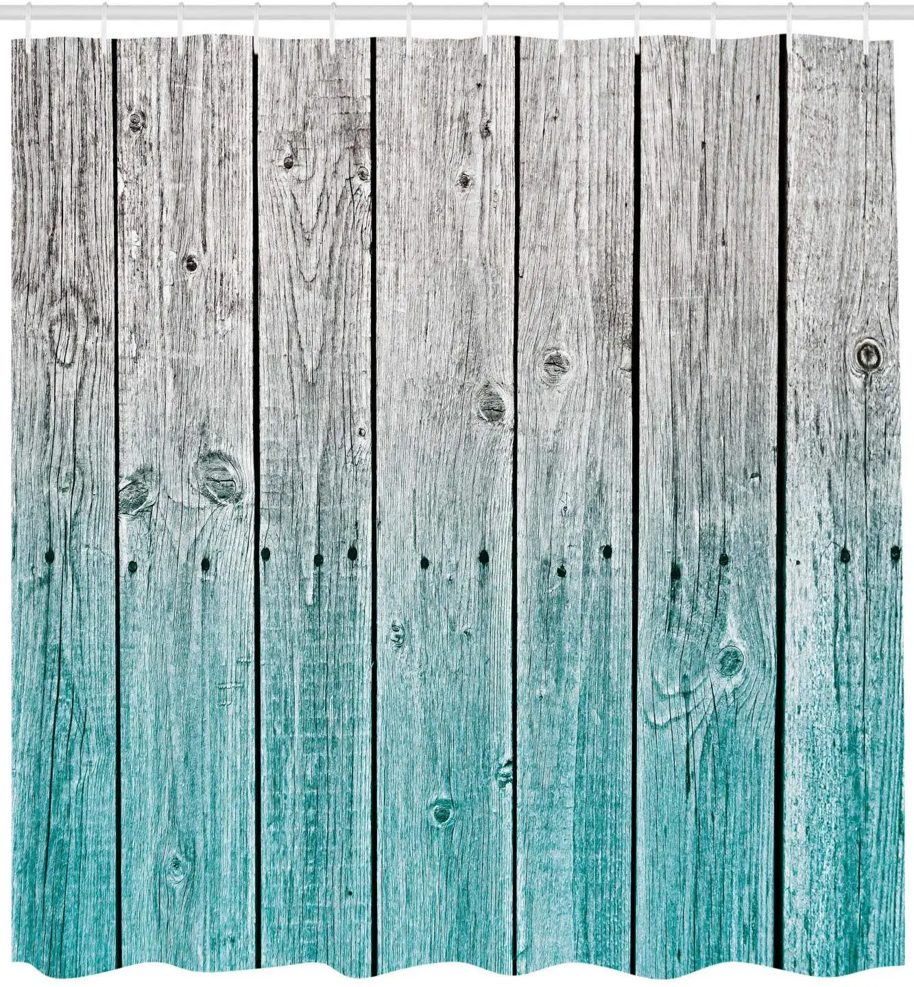 Деревенский Душ шторы деревянные панели фон с цифровыми тонами эффект