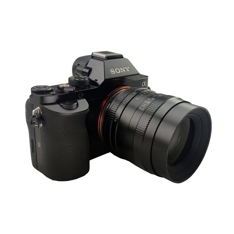 

WesleyWSL Lens 35mm f1.2 EF Manual Focus Lens for Canon EOS-RF for Nikon Z for sony E-mount A7 A7RM2 A7RM3 A7RIII Cameras