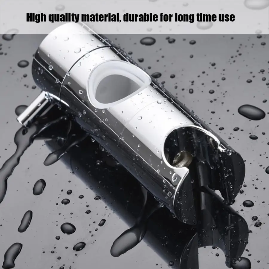 

Round Shower Head Bracket Adjustable Rail Slider For 22/24/25mm Lifting Rod Support Sprinkler Head Mounting Holder