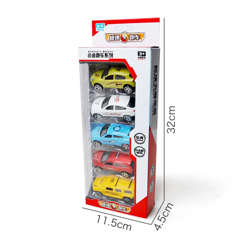 5 шт. мини-сплав моделирование строительный автомобиль военный грузовик-цистерна