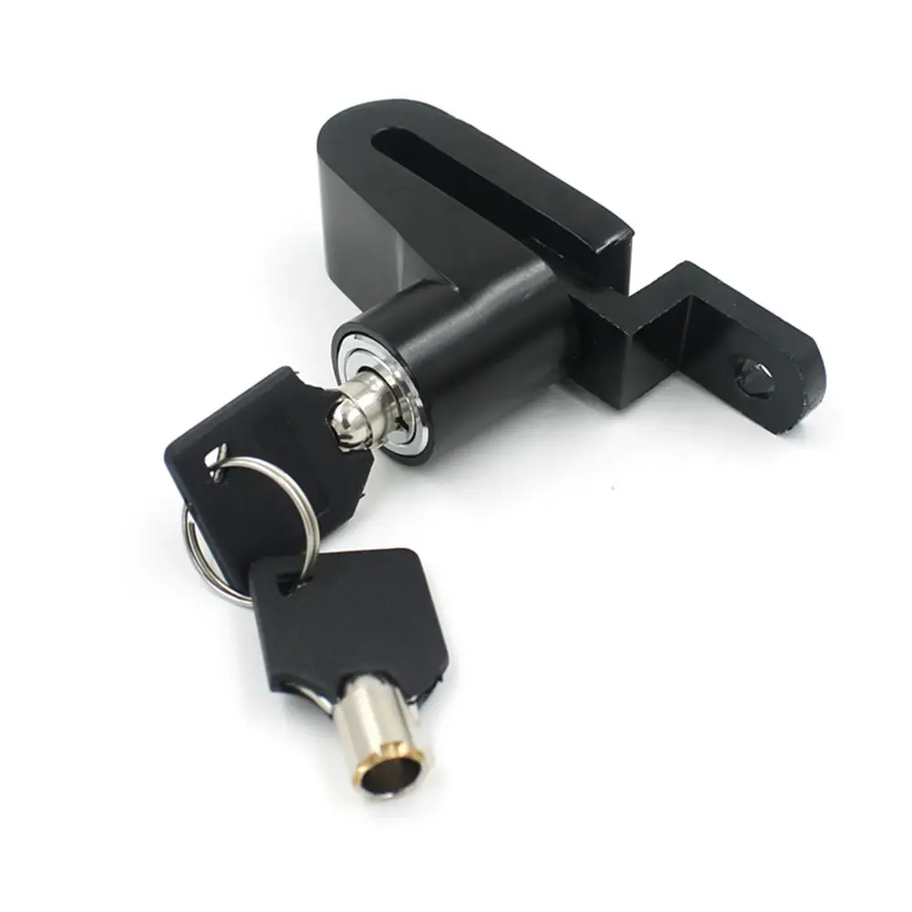 Велосипедный замок из алюминиевого сплава водонепроницаемый на тормозной диск