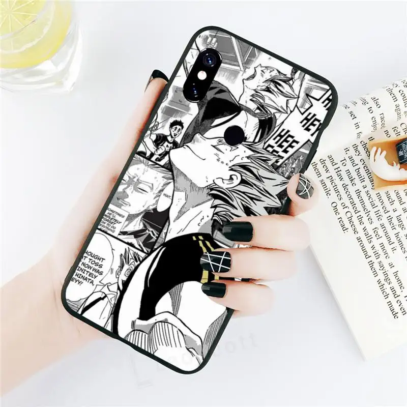 

Haikyuu bokuto koutarou Japan anime Phone Case For Xiaomi Redmi note 7 8 9 t k30 max3 9 s 10 pro lite