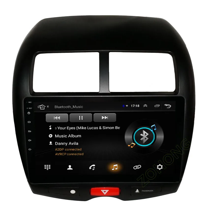 10,2 дюймов 2.5D 4G DSP 36EQ Android 9,0 Автомобильный мультимедийный dvd-плеер для Mitsubishi ASX Авторадио автомобильный gps навигатор стерео радио BT