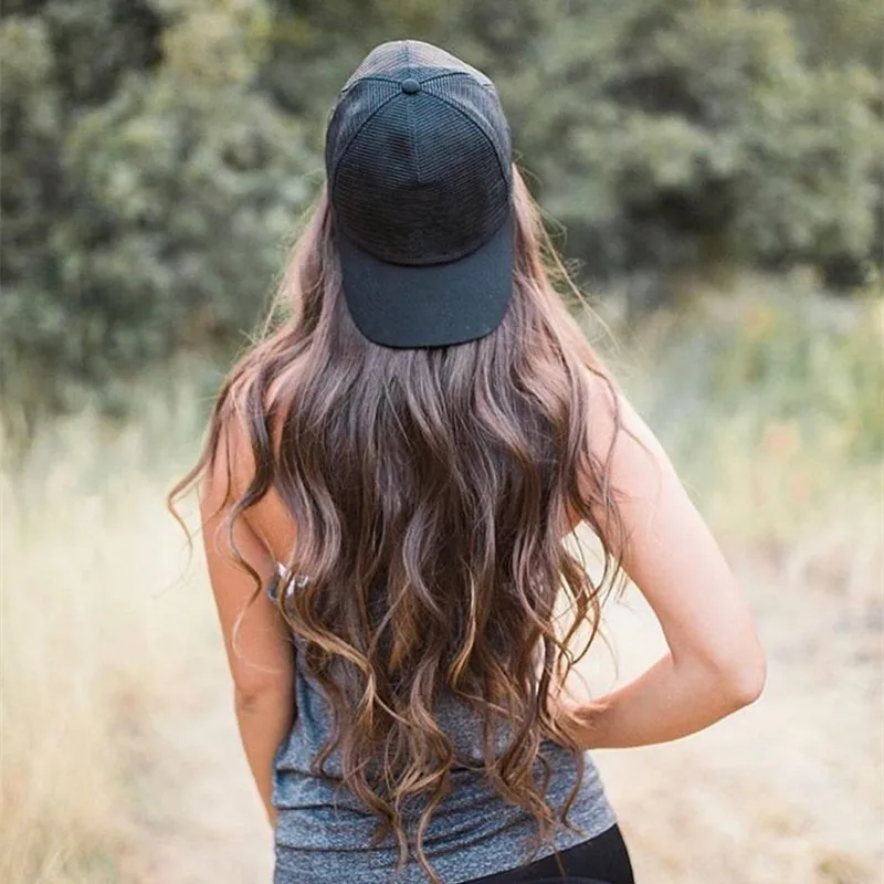 

Unisex Mesh Cap Casual Plain Cotton Mesh Baseball Cap Adjustable Summer Cool Hats For Women Men Hip Hop Trucker Hat