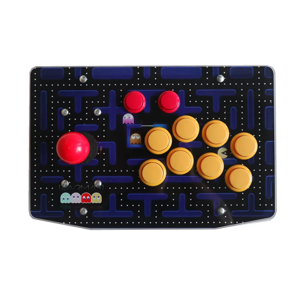 Аркадная ретро палка для стрельбы все в одном 128G Plug Play Raspberry PI 4 Model B Гб панель