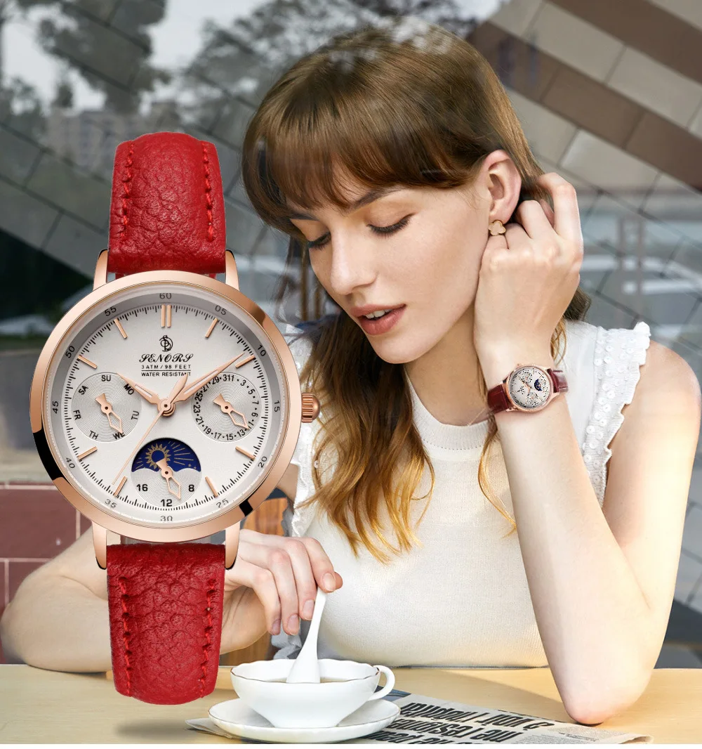 

Набор браслетов для женщин 18-каратного золота с оптическими зумом casio часы для женщин Три глаз многофункциональные модные женские туфли с к...