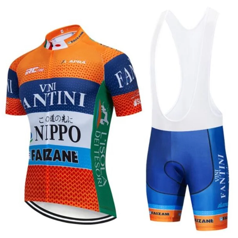 Cycling Set 02 Оранжевый вини велосипедная майка 20D велосипед шорты костюм Ropa Ciclismo мужские летние быстросохнущие PRO велосипед Майо брюки одежда - Цвет: Cycling Set 02