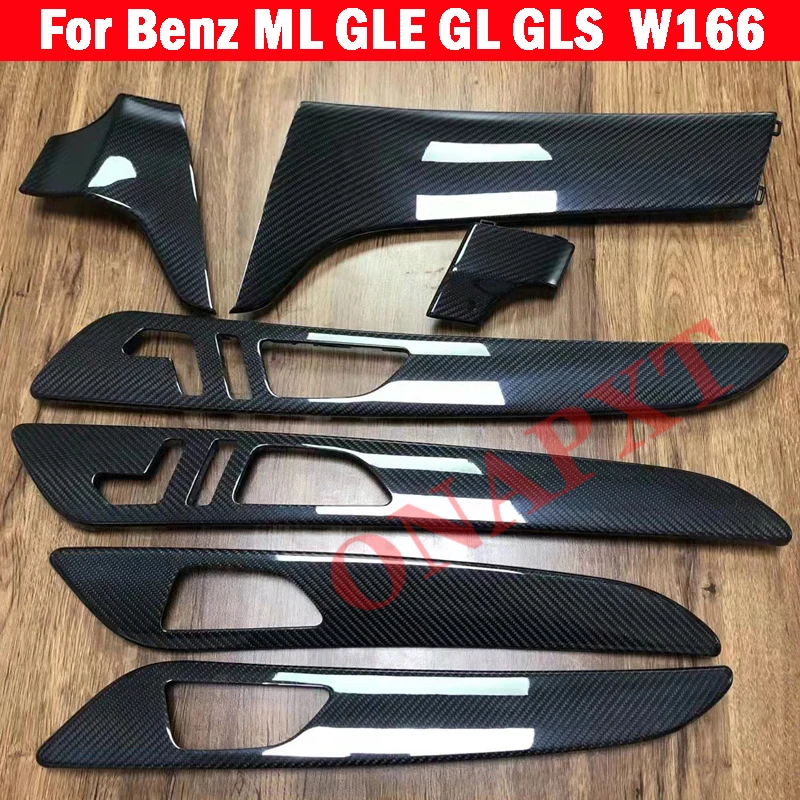 12-color For Mercedes-Benz ML GLE GL GLS W166 X166 2012-2019 Car LED Ambient Light Update Set Auto Door Trim Atmosphere Lamp cd panel stickers air conditioning switch panel trim cover for mercedes benz gl x166 450 350 ml320 350 w166 2012 accessories