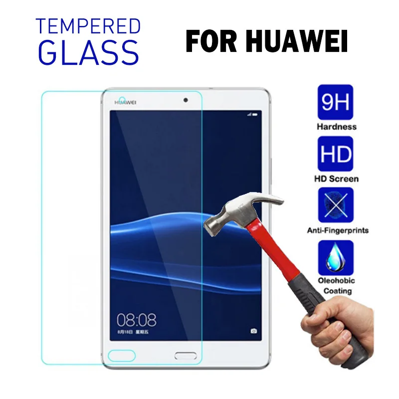 Закаленное стекло для Huawei MediaPad T5 10 Защитная пленка планшета Mediapad M5 Lite 8 C5 0 M3 M2