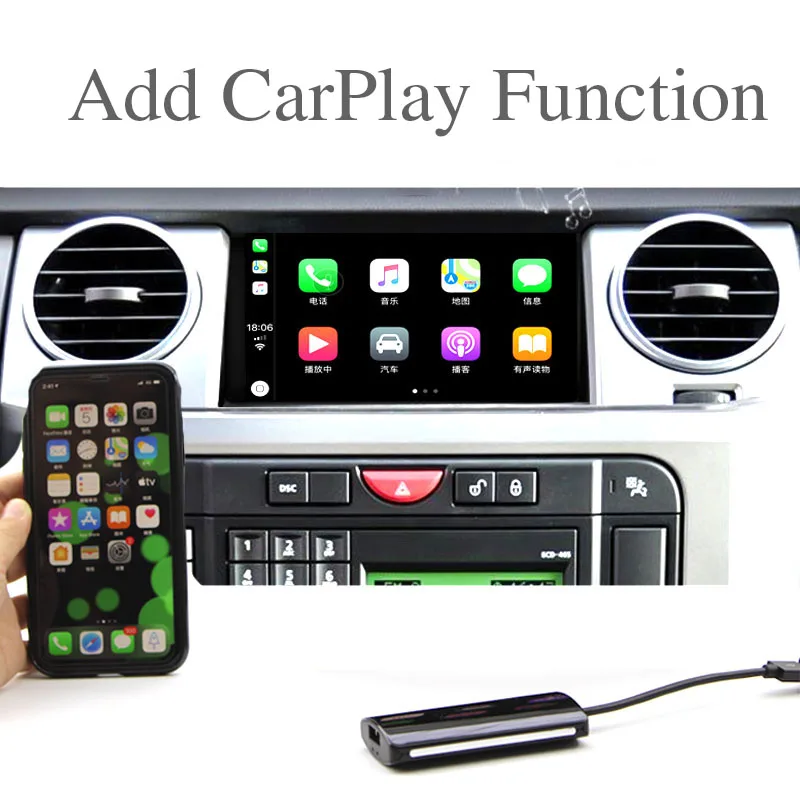 

Автомобильный мультимедийный плеер NAVI CarPlay для Land Rover Discovery 3 LR3 L319 для Range Rover Sport L320 радио GPS навигационный экран