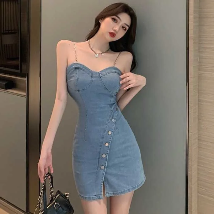 

CMAZ Dresses For Women Summer 2021 Korean Style
