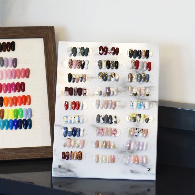 Панель для нейл арта акриловая панель с прозрачными наконечниками Новое