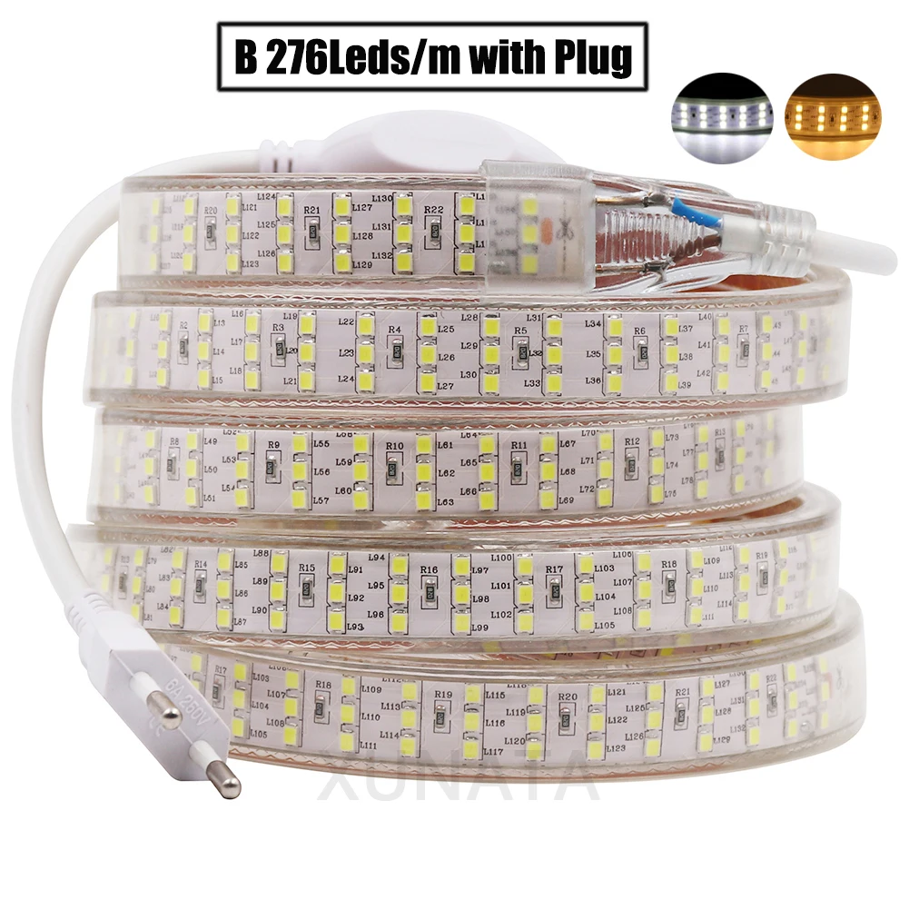 

Светодиодная лента XUNATA 276 LED/м 220В для декора