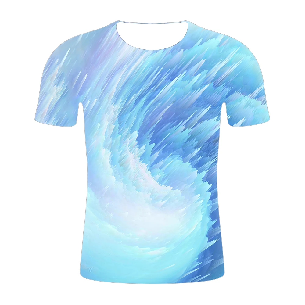 Мужская свободная уличная футболка мужские топы с принтом молнии новинка 2019