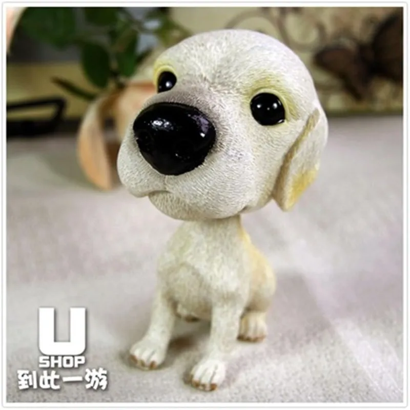 Украшение для автомобиля причудливые собаки настольные аксессуары качающаяся