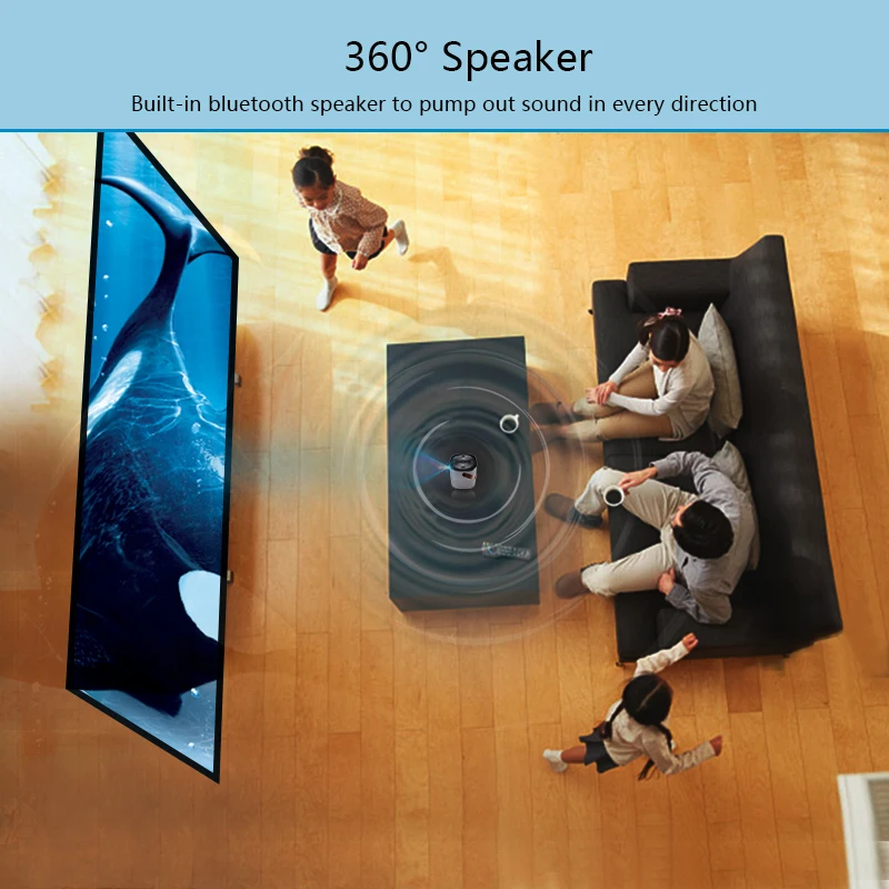 DLP проектор X5000 Max WiFi Android 6 0 Pico Pocket HDMI для 1 + 8g Mini светодиодный 3D POCKT удобный