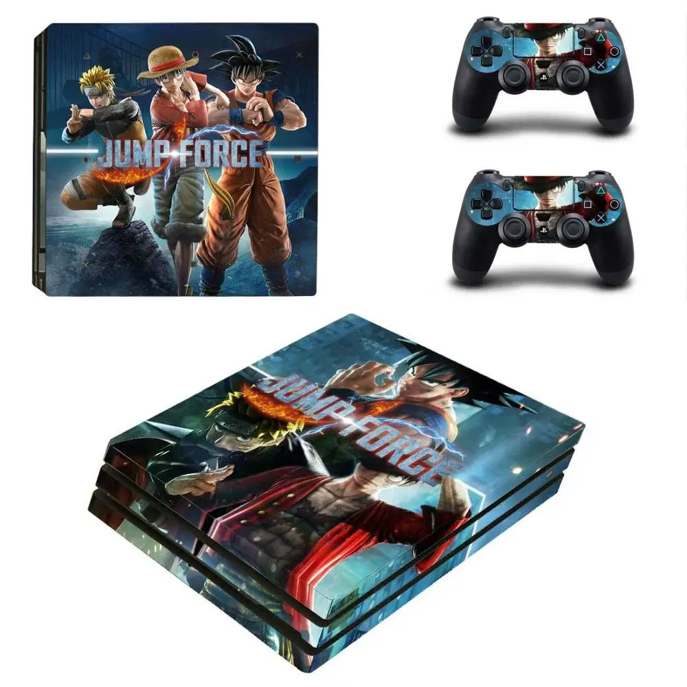Виниловые наклейки для консоли Sony Playstation 4 Pro и контроллеров из цельного материала