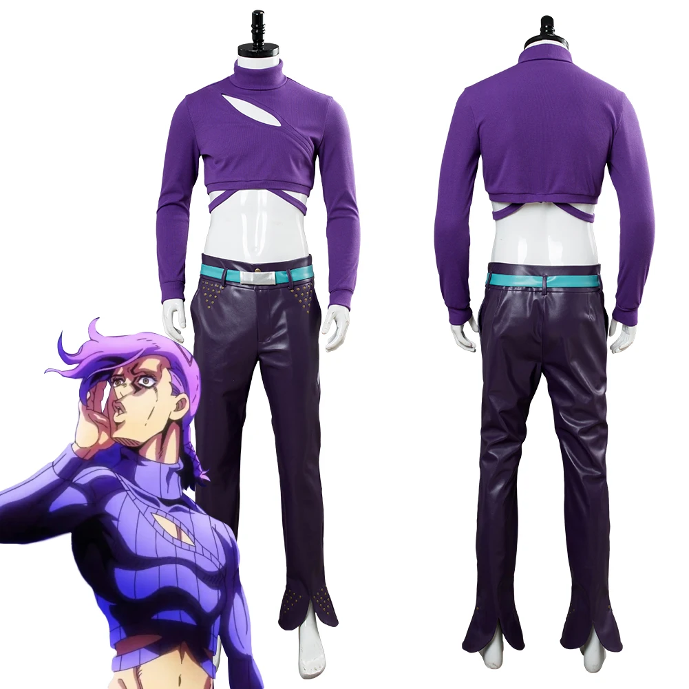 

JoJos Bizarre Adventure Golden Wind Diavolo Cosplay Costume Adult Outfit Halloween Carnival Costumes Custom Made