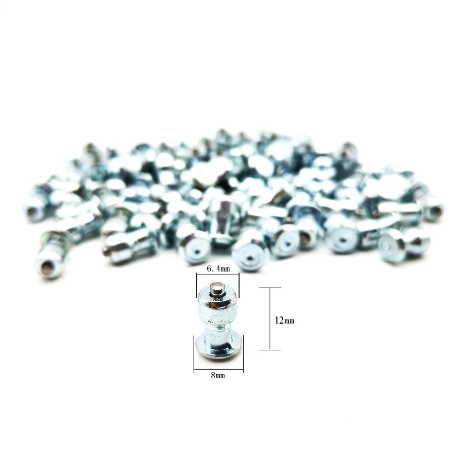 

100 Pcs/lot Winter Ice Road Wheel Spikes Car Motorcycle Tire Snow Studs Screw 12mm