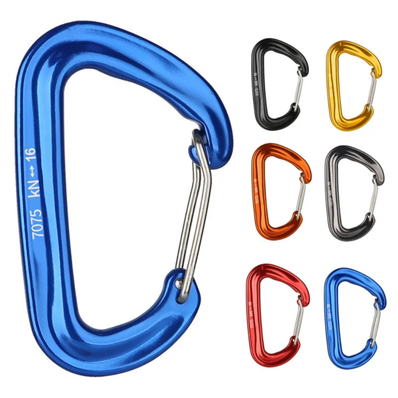 1 шт. карабин для ворот 16 кН|Аксессуары скалолазания| |