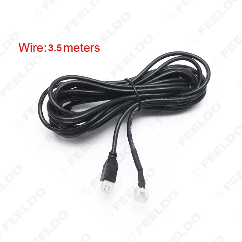 

1PC 4.5-meter 2Pin Extended Wire Cable For Car Parking Sensor #MX1766